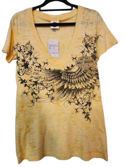 HD Woman&#39;s Patterned Top Cream L