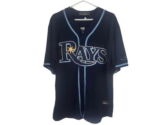 MLB Fred McGriff Rays third jersey 3XL