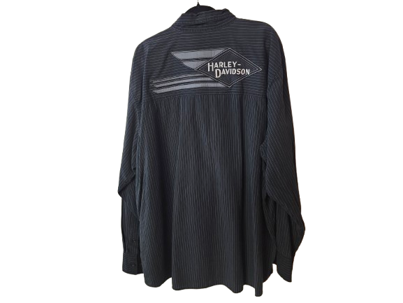 HD Navy Long Sleeve Dress Shirt