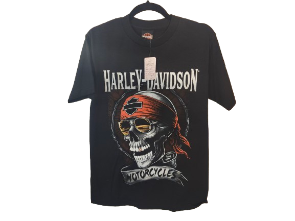 HD Skull T-Shirt Black S