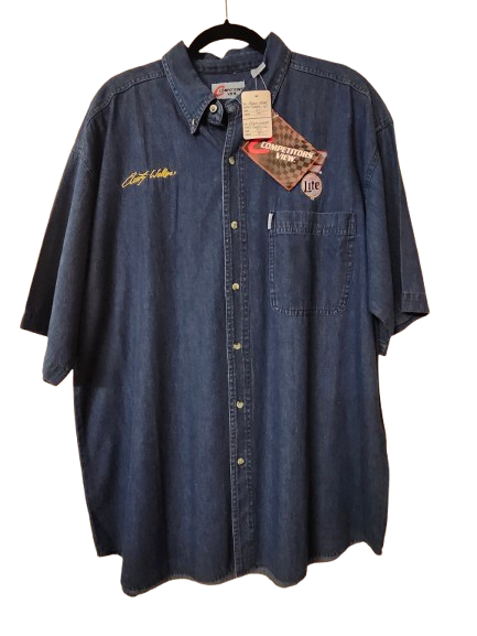 NASCAR  Miller Lite Rusty Wallace Shirt #2 XL