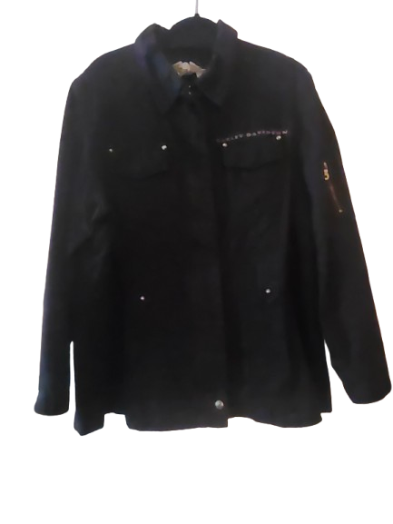 HD Woman&#39;s Cotton Black Jacket 2W