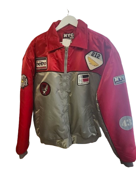 NYC 212 Racing Team Metro Red Winter Jacket