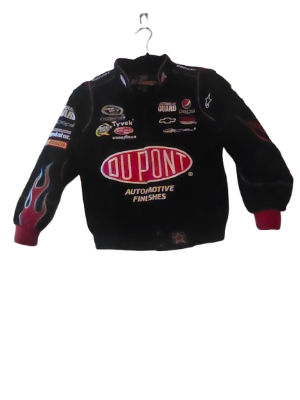 NASCAR #24 Jeff Gordon Dupont Size 5-6 S Black Jacket