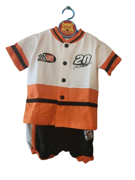 NASCAR #20 Tony Stewart Home Depot 2 pc outfit 24m