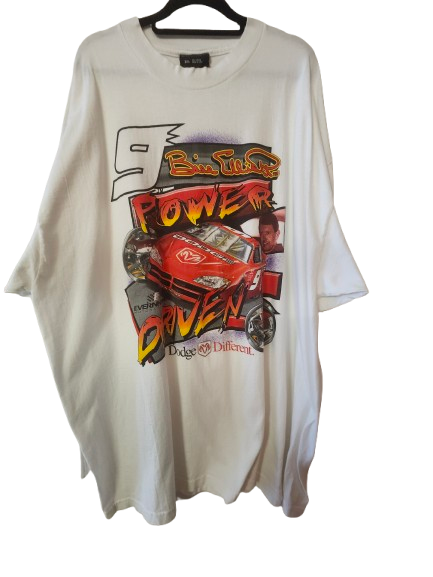 #9 Bill Elliott Dodge T-Shirt White 2XL