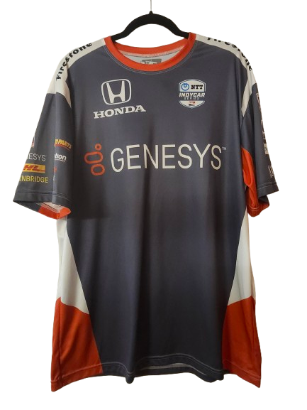 Honda #29 GENESYS Indy Car Series Grey T-Shirt XL