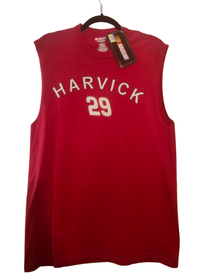NASCAR #29 Harvick Red Muscle Shirt L