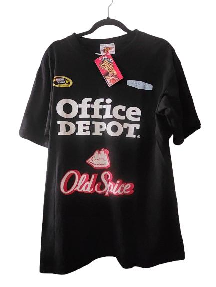 #14 Stewart Office Depot Old Spice Black T L