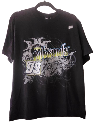 NASCAR #99 Carl Edwards Black Tee M