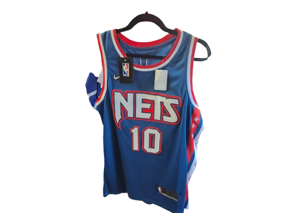 NBA #10 Simmons Nets Blue Jersey 48/M