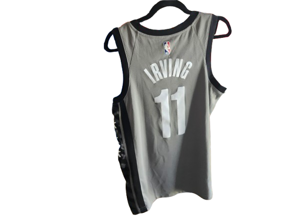#11 Irving BKLYN NBA Grey Jersey S