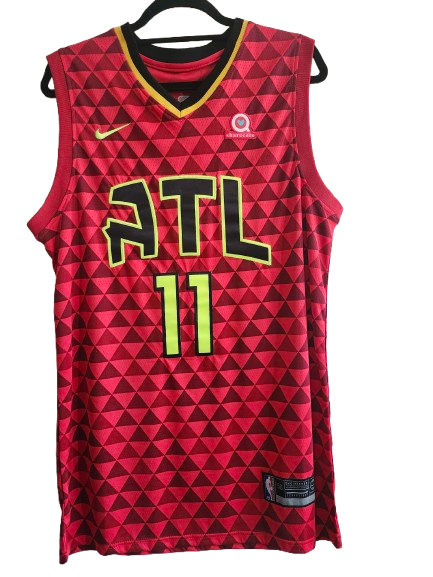 NBA #11 Young ATL Red Jersey L