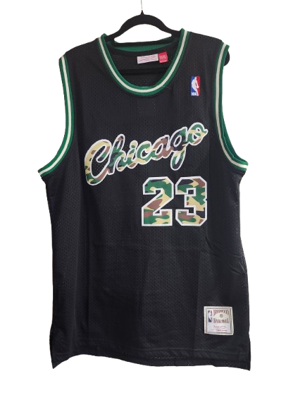 NBA #23 Jordan Chicago Black Jersey 2Xl