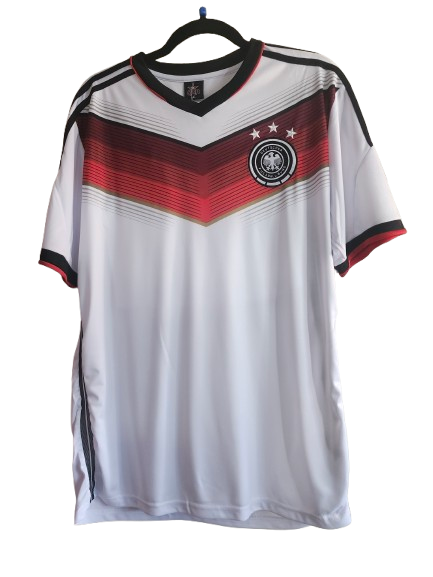 Soccer Germany Jersey &amp; Shorts Set White/Red 2XL