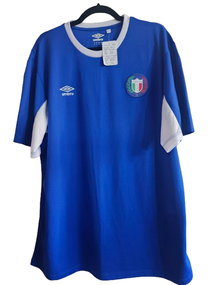 Soccer Italy Jersey Blue XL