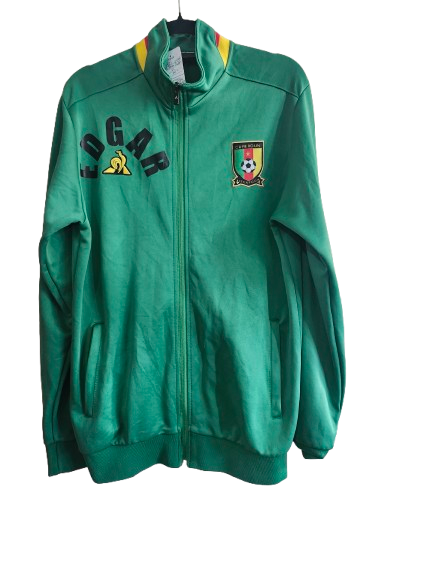 Soccer Edgar Cameroun Long Sleeve Green Top XL