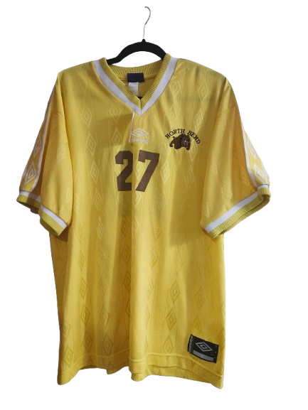Soccer #27 North Bend Yellow Jersey Large