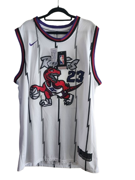 NBA #23 Vanvleet Raptors White Jersey 3X
