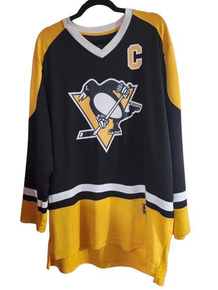 NHL #87 Crosby C Penquins Jersey XL