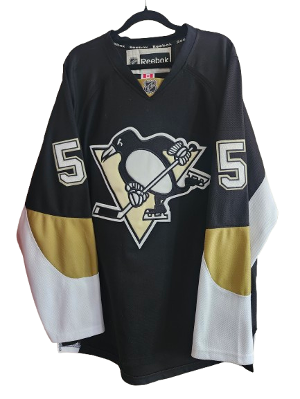 NHL #51 POULIOT Pittsburg Penguins Black Jersey XL