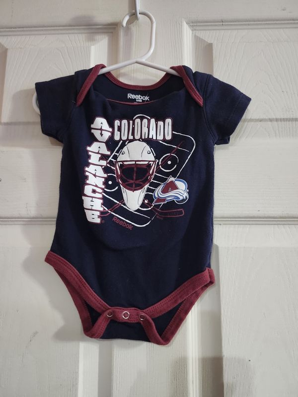 NFL Colorado Avalanche Onesie 3-6 Months Black