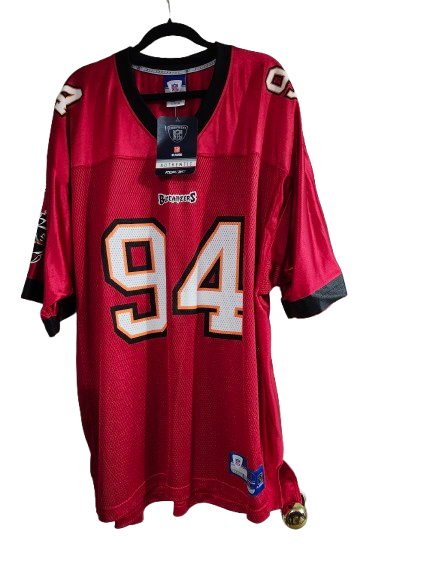 NFL #94 Spires Buccaneers Red Jersey XL