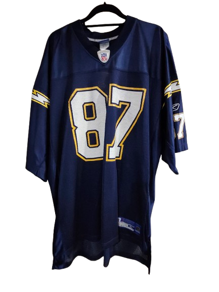 NFL #87 McCardell Blue XL