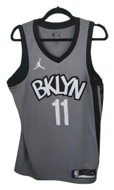 Kyrie Irving #11 Brooklyn Nets Grey Nike Dri-FIT Swingman Jersey – Size Small