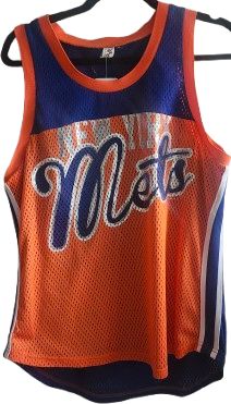 NY Mets Orange &amp; Blue Ladies 4Her Jersey XL