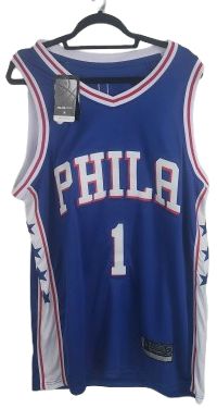 NEW James Harden #1 Philadelphia 76ers Nike Swingman Jersey Large – Blue PHILA