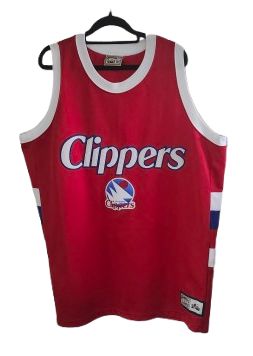 San Diego Clippers Red Basketball Jersey XL