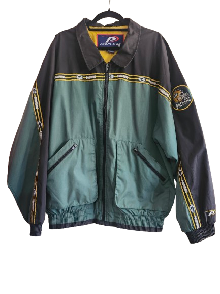 NFL Green Bay Packers Jacket Green Blue L
