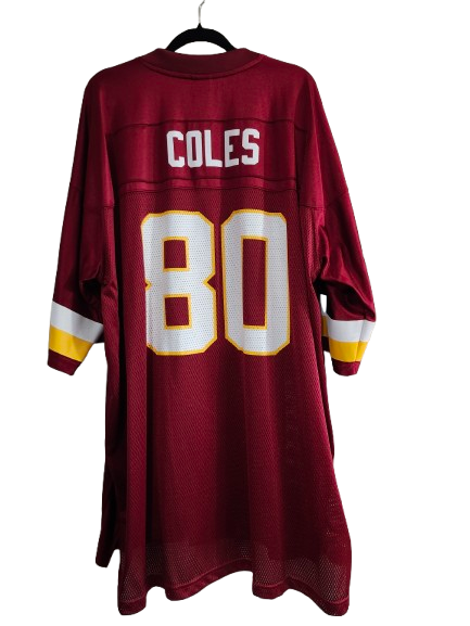 NFL # 80 Coles Ruby Redskins Jersey 2XL