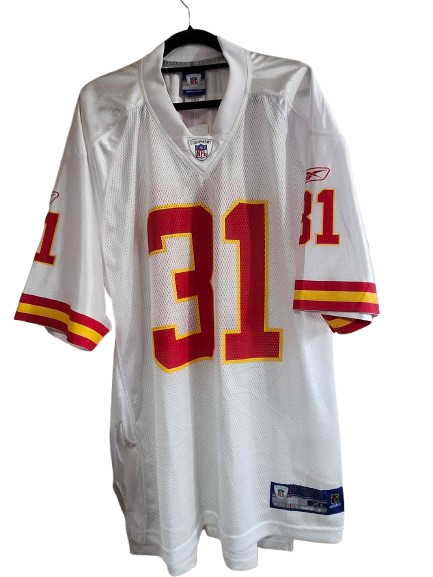 NFL # 31 Holmes White Jersey XL