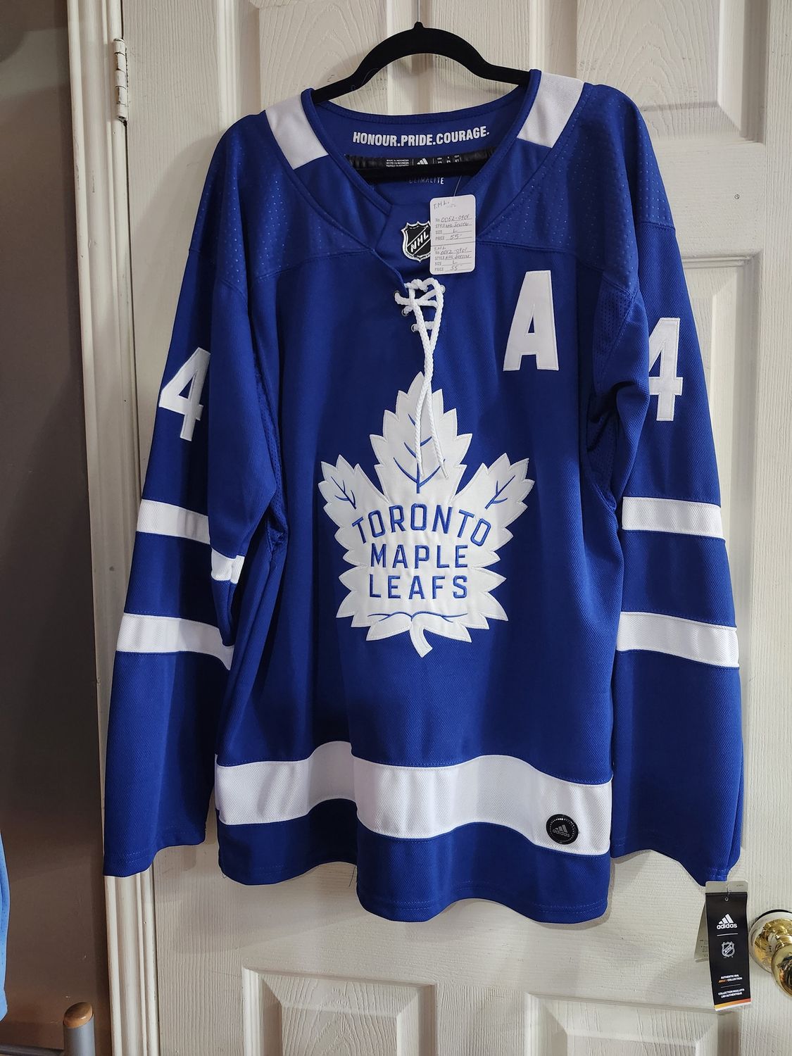 NHL #44 Reilly Toronto Leaf's Jersey 52 XL