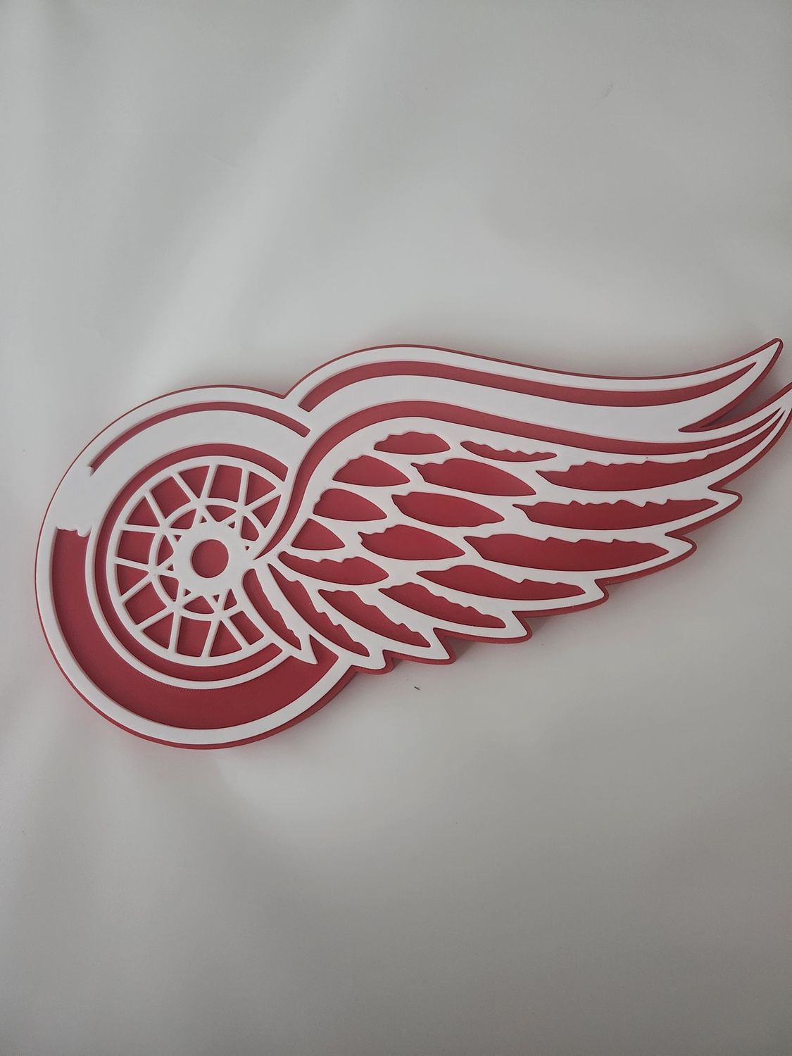 Red Wings 9" Hockey Flat Wall Plaque