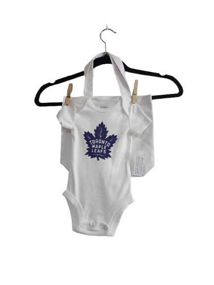 Toronto Maple Leaf's Bag with Onesie 3mo. 2pcs