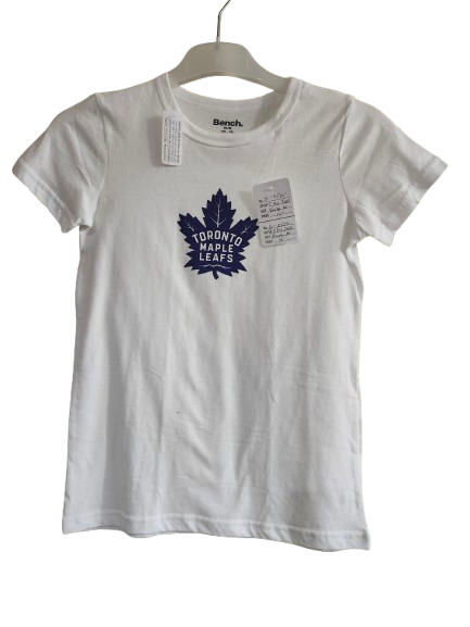 Toronto Maple Leaf's Junior's White T-Shirt 14