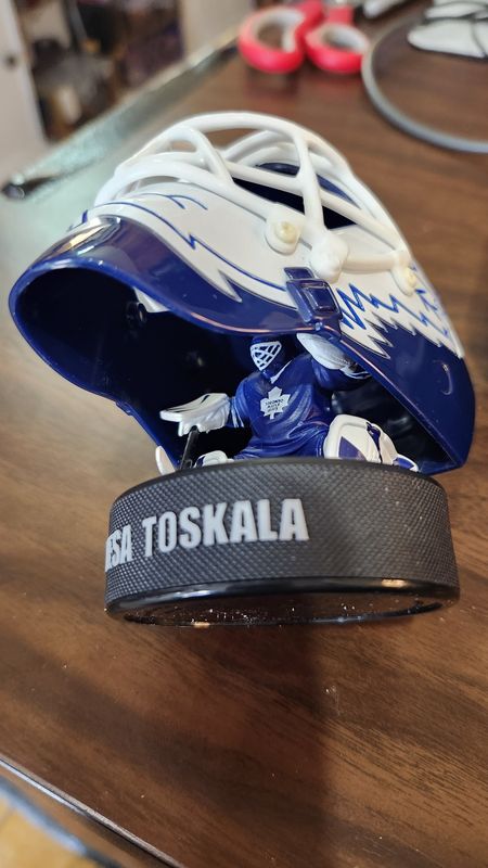 NHL Vesa Toskala 2007-2010 TML McDonald's Goalie Mask