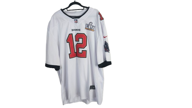 Tom Brady #12 Buccaneers Super Bowl LV Jersey (Nike) – Size 3XL – Like New