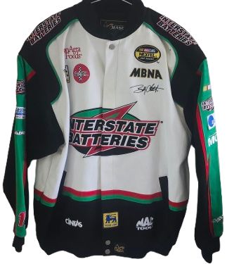Vintage NASCAR Bobby Labonte #18 Interstate Batteries Jacket – Chase Authentics – Medium