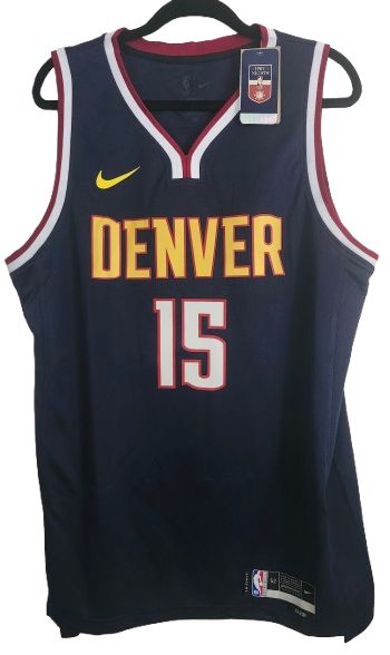 NBA Denver 15 Jokic Dark Navy Icon Edition Jersey XL
