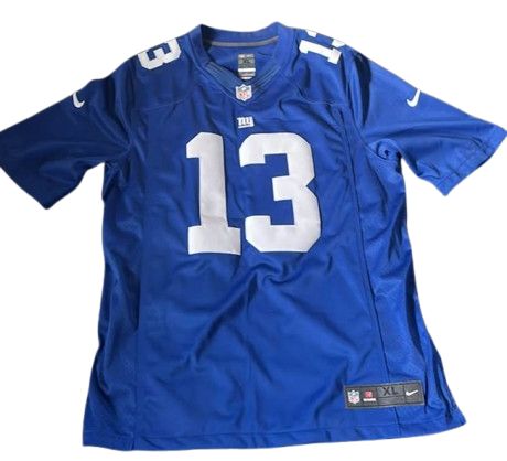 NFL New York #13 Beckham Jr. Blue Jersey XL