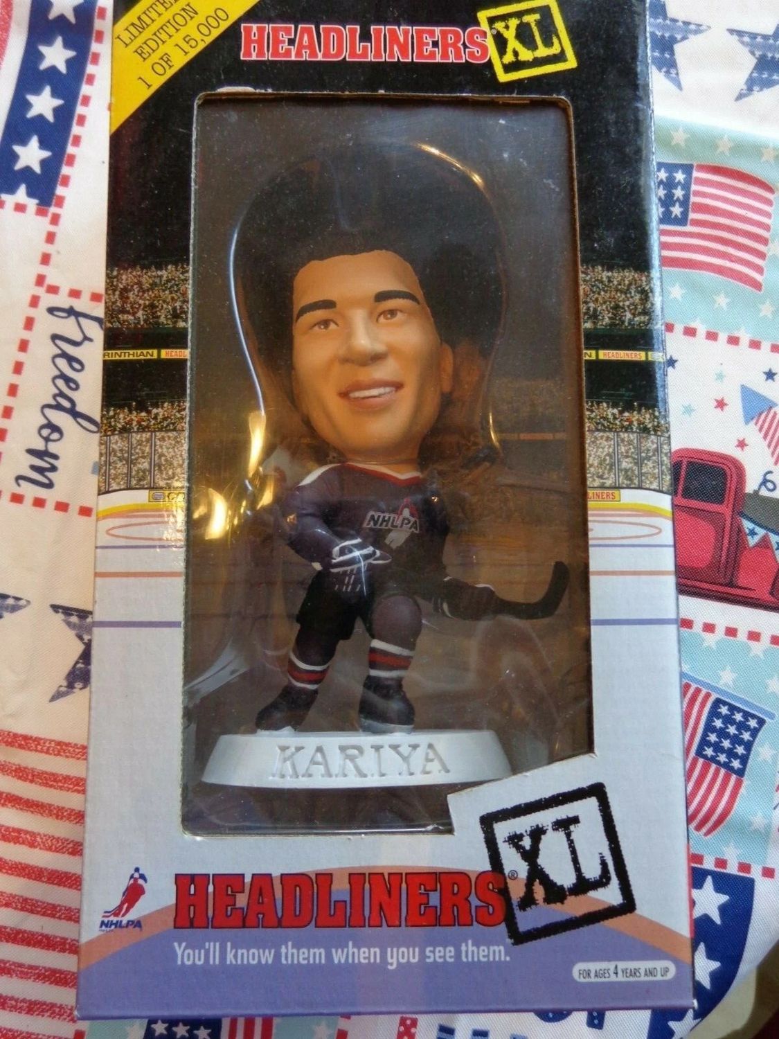 PAUL KARIYA 1998 CORINTHIAN HEADLINERS XL HOCKEY-MIB
