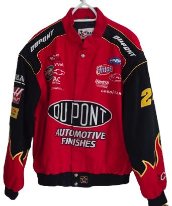 NASCAR Jeff Hamilton #24 Jeff Gordon Dupont Red Jacket X-Large