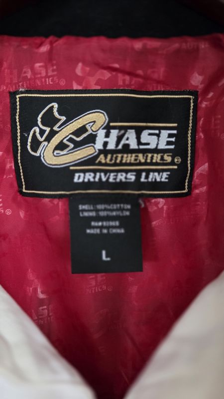 NASCAR #9 Dodge White/Red Jacket Large