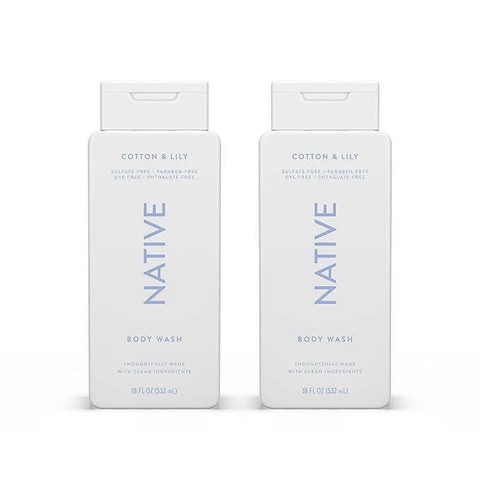 Native Body Wash Cotton & Lily