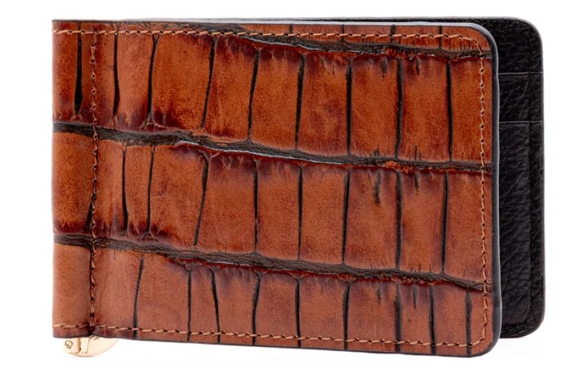 ANTHONY CC MONEYCLIP-CHESTNUT-OS