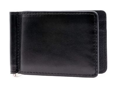 EDWARD CC MONEYCLIP-BLACK-OS